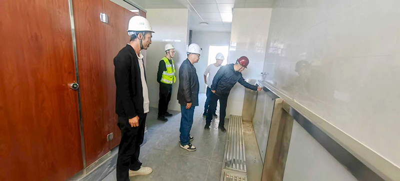 鄭州市建設投資集團有限公司 第六十七高級中學項目部國慶、中秋安全生產(chǎn)檢查簡報